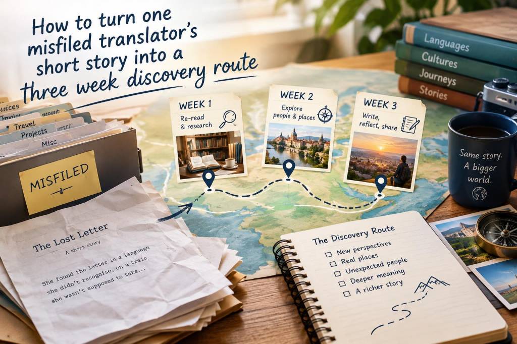 How to turn one misfiled translator’s short story into a three-week discovery route