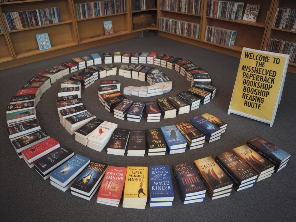 How to turn a mis-shelved bookshop paperback into a month-long reading route